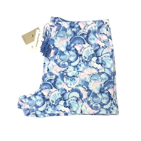 Tommy Bahama Womens Blue Monday Island Cays Abalone Cover Up Shorts Sz XL New - Picture 5 of 9